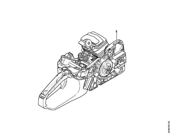 Motosierras de gasolina (MS) MS 231 Níºmero de máquinaÂ  de la marca Stihl
